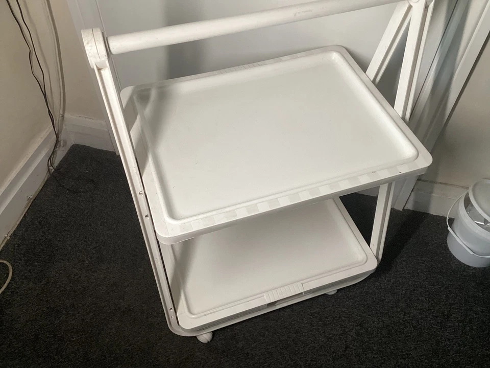 🔶️CARRITO BAR RETRO VINTAGE SIMO ITALIA AÑOS 60 ATOMIC POP SPACE JET AGE MODERNISTA MCM Foto 4 de 4