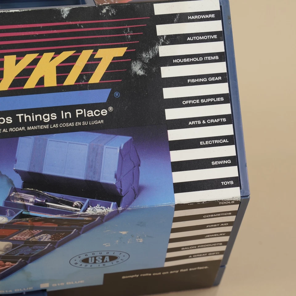 Rolykit S14 Red Organizer Roll Up Case Art Crafts Fishing Sewing Jewelry NOS - Image 4 of 4