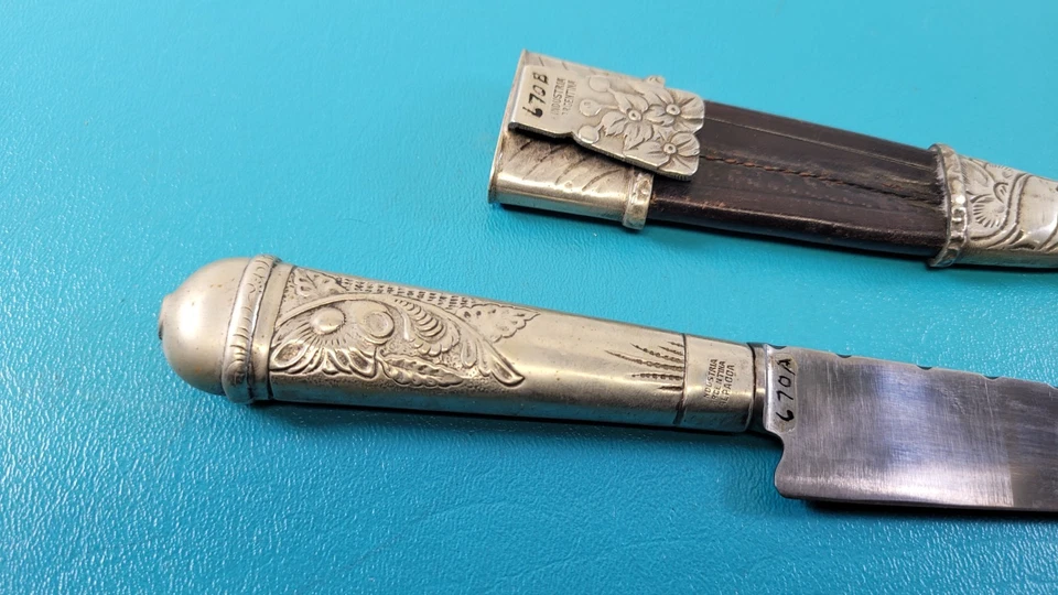 Cuchillo Daga Gaucho La Movediza Argentina De Colección + Vaina TR536 Foto 3 de 4