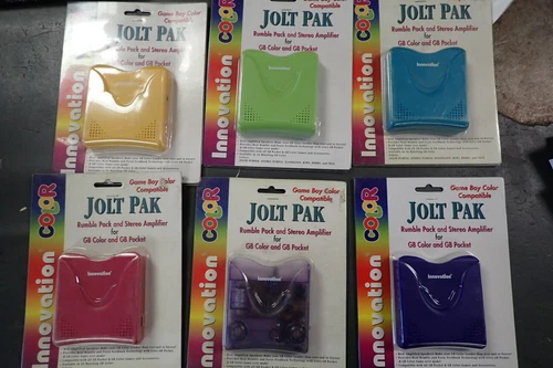Nintendo Gameboy Color Pocket Rumble Pak Stereo Amplifier Speaker Light boy Worm