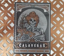 Midnight Calaveras Playing Cards New & Sealed Dead on Paper Rare Limited Ed Deck