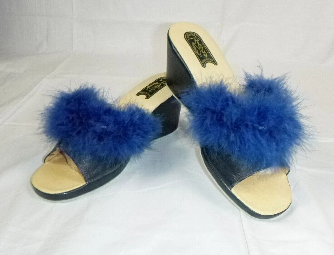 Marabou sandals shop