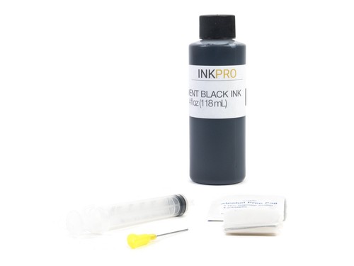 Hyrax Trading Pigment Black Ink Refill Kit for HP 60/61/62/63/64/65/67/XL 118mL - 第 1/1 張圖片