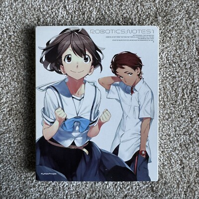 Robotics;Notes, Part One (Blu-ray/DVD, anime, slipcover)