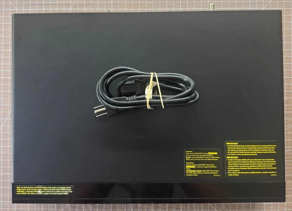 Pioneer Plasma Elite PRO-R06U Media Receiver Only HDMI - No Remote - Powers On - Image 2 of 4