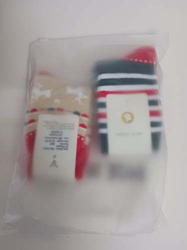 Kids Christmas Socks 8-10 Yrs Unisex (2 Pairs) - Picture 2 of 7