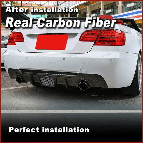 Carbon Diffusor Stoßstange Spoiler Heckansatz Für BMW 3er E92 E93 M Paket 08-11 - Bild 3 von 12