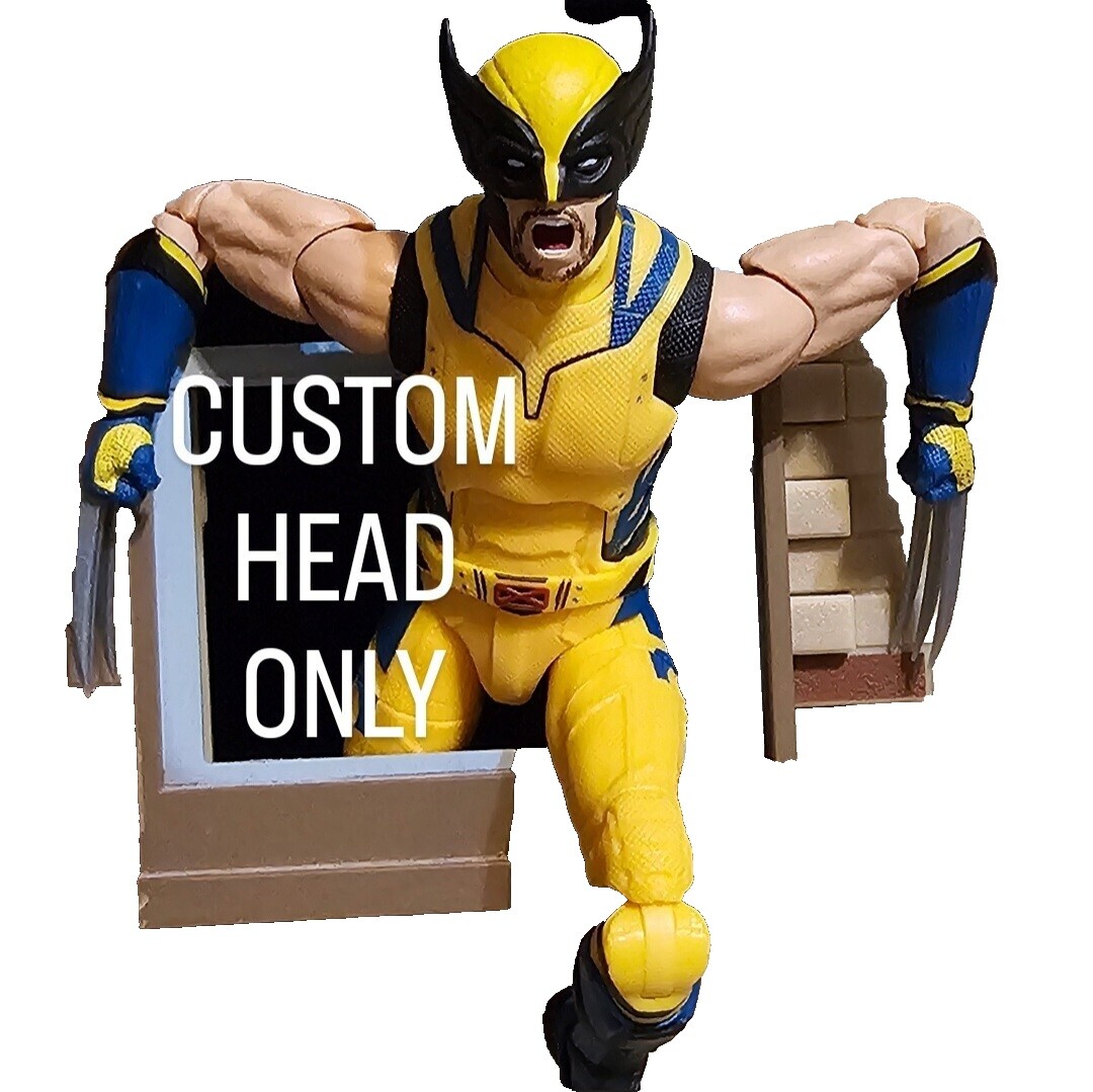 マーベルレジェンド　ウルヴァリン　カスタムヘッド付き Marvel Legends Wolverine Head | eBay
