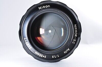 Nikon Nikkor-S.C Auto 55mm F1.2 Non Ai Standard Lens Nikon Nikkor-S.C Auto 55mm F1.2 Non Ai Standard Lens