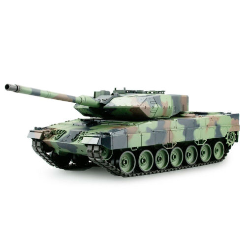 Tank RC Leopard 2A6 1/16ème RTR Fonctions IR et Billes - Photo 1/4