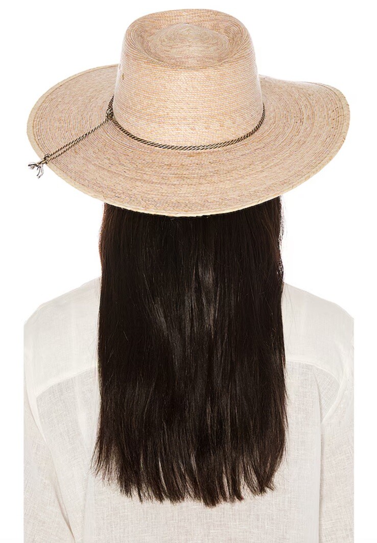 L*SPACE Wayne Hat Natural Straw Revolve Summer All NWOT $110  display picture 2