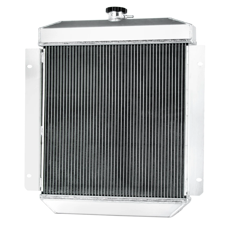 4 Row Aluminum Radiator for 54-56 Ford Customline Fairline Country Squire V8 US — 第 3/4 张图片