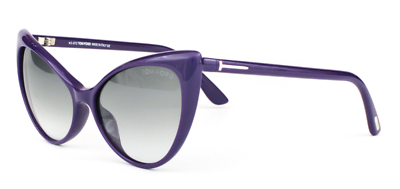 New TOM FORD TF303 90B Anastasia 55mm Purple Cat Eye  display picture 3