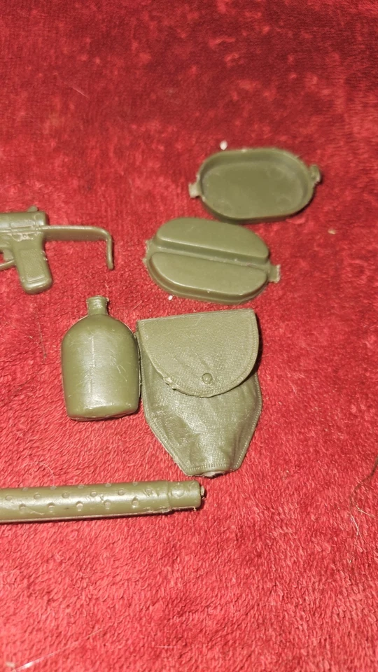 De colección Marx 'Stony Stonewall Smith' Figura Accesorios Ametralladoras Cascos Foto 2 de 4