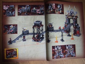LEGO 7199 The Temple of Doom, Indiana Jones, instructions 1 + 2, very good condition