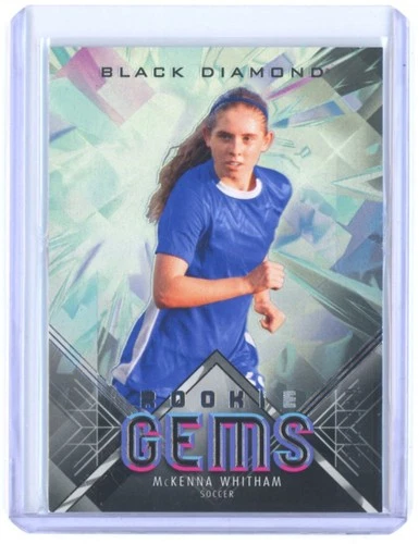 2025 Upper Deck McKenna Whitham /349 Rookie Gems Black Diamond Goodwin BDRG-MW - Bild 1 von 2