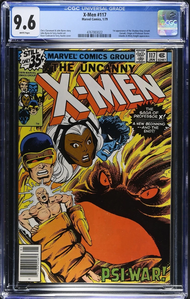25+ X-Men 9.6 Near Mint + Certified Guaranty Company (CGC) Comics