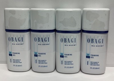 OBAGI Foaming Gel 2fl oz Brand New Sealed AUTHENTIC - PACK 4