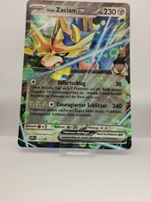 Pokemon Karte Hops Zacian ex SVP 193 XXL Jumbo Oversize Promo Deutsch