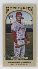 2011 Topps Gypsy Queen Mini Leather 4/10 Hank Conger #245 2p7