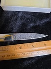 A.G. Russell Damascus Blade, Burl Handle Pocket Knife. very rare. — photo 8