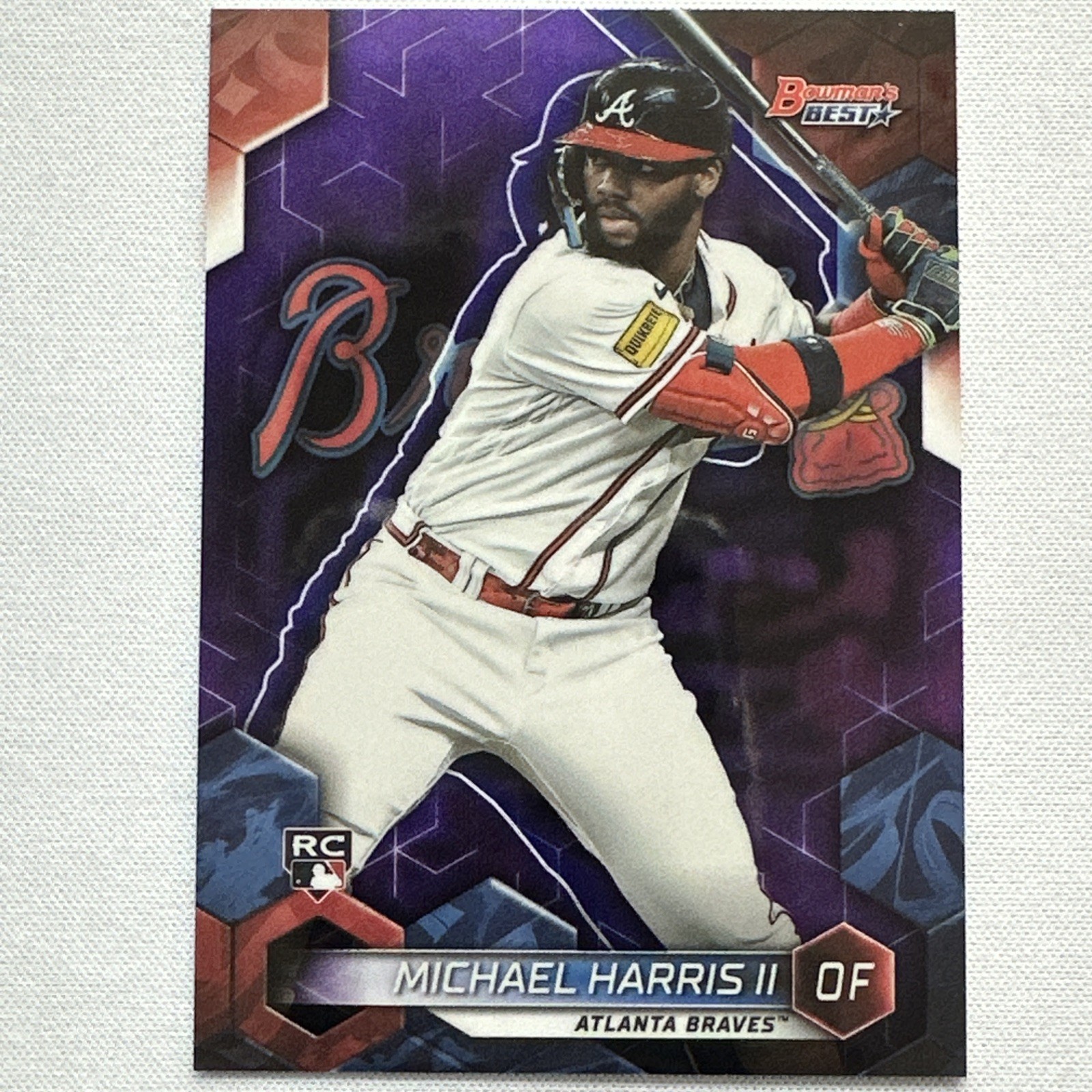 2023 Bowman's Best - Michael Harris II #27 Purple Refractor /250 (RC)
