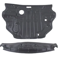 Bumper and Engine Splash Shield Under Cover For 11-14 Hyundai Sonata Front Rear