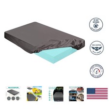 Soft  Stretchy Removable Queen Mattress Topper Protector Cover - 80x60 Inch