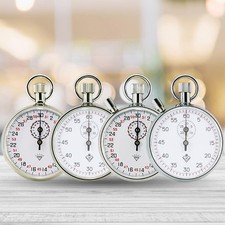 AllMetal Mechanical Stopwatches For Professional Track Field Timing Event