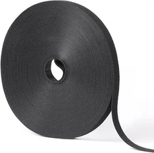 1/2in x 100ft Hook and Loop Roll | Double-Sided Strips, Self-Gripping Straps | R