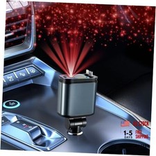 Starlight 4-in-1 Retractable Car Charger, 66W USB-C  Dual Retractable Charger