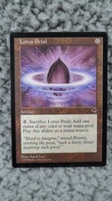 MTG Lotus Petal Card Tempest Uncommon EN Magic The Gathering