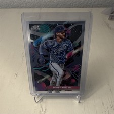 Topps 2025 Cosmic Chrome Bobby Witt Jr. Royals Base Set #25 Baseball Card