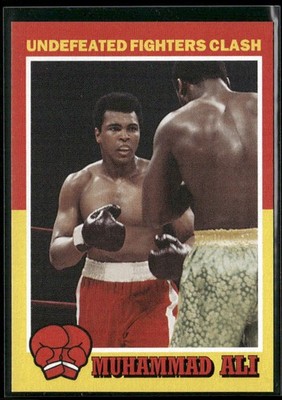 Muhammad Ali 2021 Topps The People's Champ Undefeated Fighters Clash #33