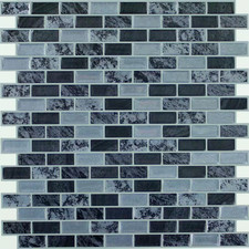10.5 in X 10.5 in Traditional Marble Tile Peel and Stick Backsplash