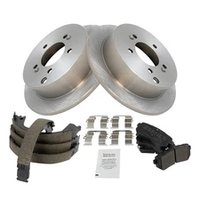 TRQ BKA43985 Disc Brake Kit For Kia Sportage 2016 Rear 583021GA00