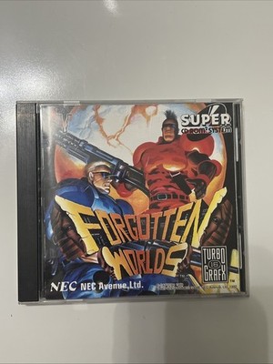Forgotten Worlds (TurboDuo/TurboGrafx CD, 1992) Complete CIB- Tested- Authentic