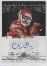 2015 Panini Gridiron Kings Rookie Studio Signatures 66/199 Chris Conley Auto 0c2