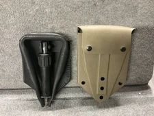 GENUINE US Military Issue Entrenching Trifold Shovel w Sheath