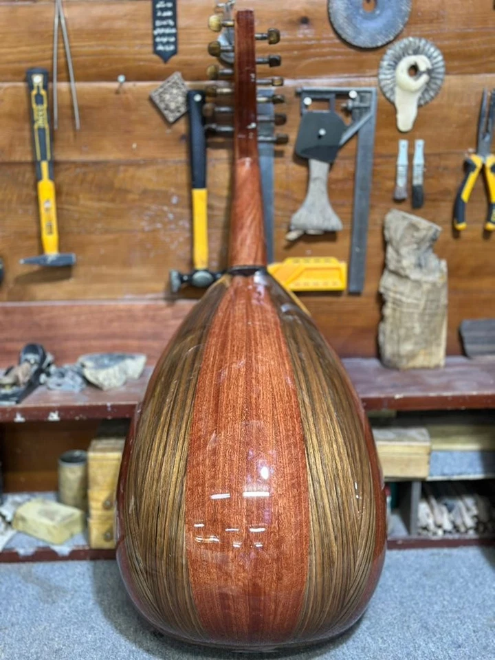 Professional Oud Made By Zeryab Damascus 24 Oud Instrument - Image 2 of 2