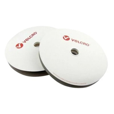 VELCRO  Selbstklebeband 10mm-150mm Klettverschluss zum Aufkleben schwarz-weiß