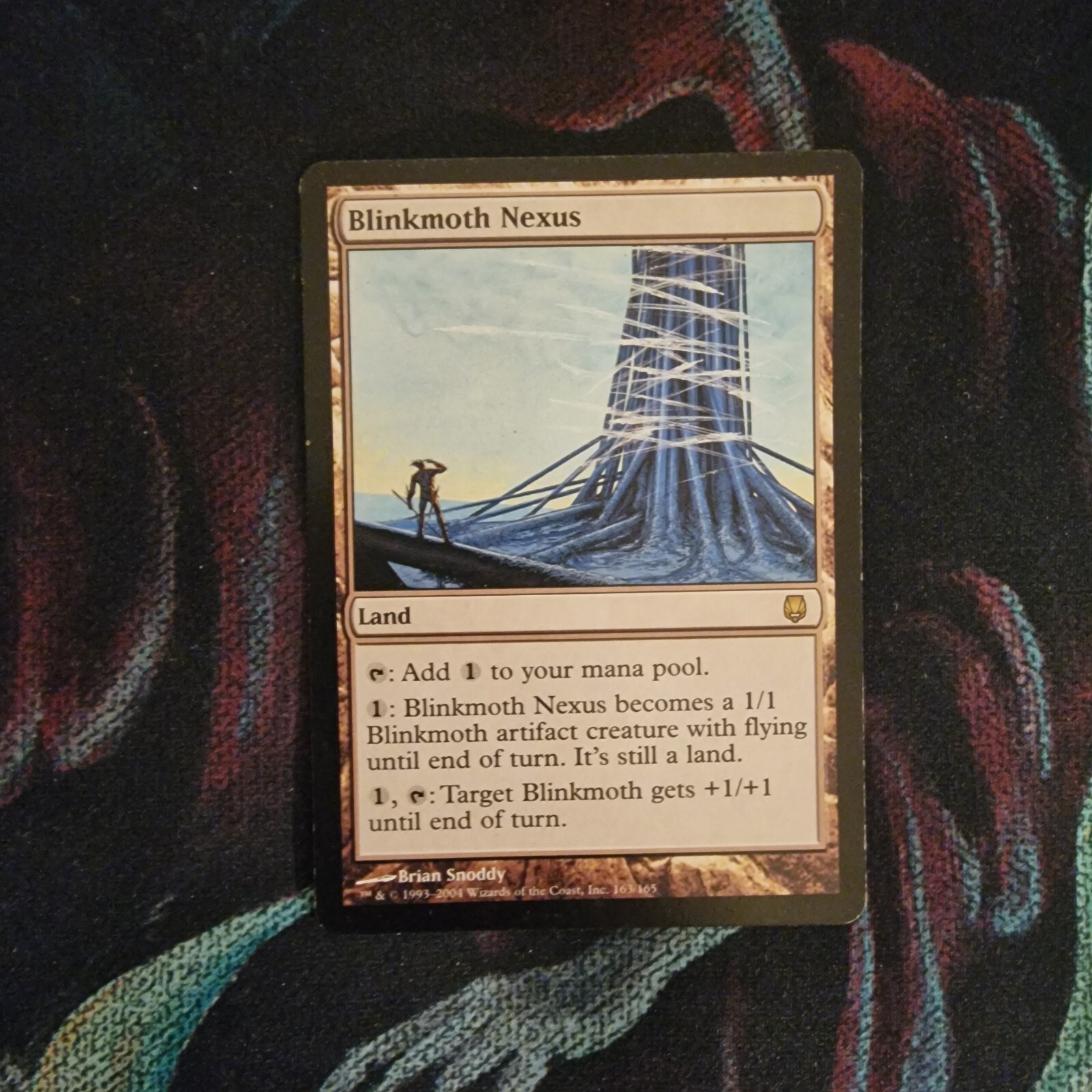 Magic the Gathering MTG - BLINKMOTH NEXUS - Rare Land - Darksteel - M/NM