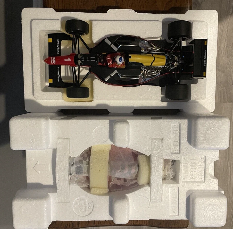 ✅ Ультраредкий и снятый с производства 1990 Ferrari 641/2; Exoto Grand Prix Classics; масштаб 1:18 - Изображение 3 из 4