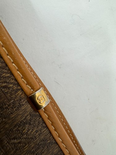 VTG Rare Gucci Brown Canvas Patina Leather Camera Monogram Logo Crossbody Bag - Picture 6 of 24
