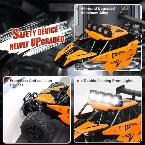 SUPER TRUCK リモコンカー オレンジ色 SUPER TRUCK リモコンカー オレンジ色