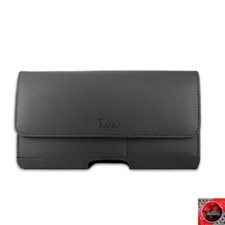 Horizontal Black Case w/ Belt Loops Clip Pouch Holster 5.74 x 2.95 x 0.59 inches