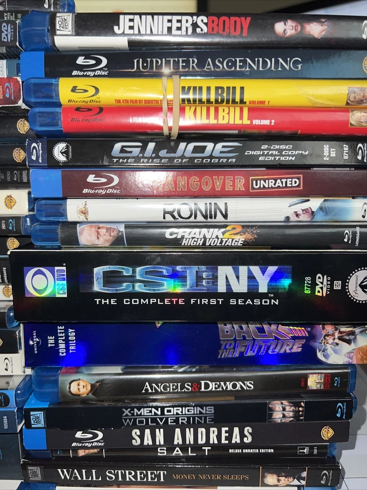 Фильмы Blue Ray Pick Your Title G.I. Joe CSI NY Inception Iron Man Mad Max и многое другое - Изображение 3 из 3