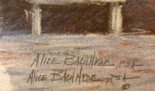 Alice Bach-Hyde "Bridgetown Marketplace, Barbados" Edizione Limitata, Firmato PSA  - Foto 3 di 5