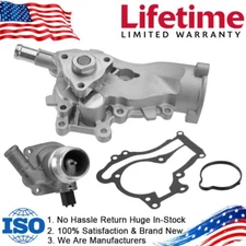 Water Pump w/ Thermostat Kit For 2011-2015 Chevy Cruze 2012-20 Sonic Buick 1.4T