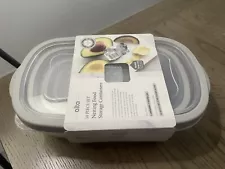 Alta Nesting Food Storage Containers - 10 Piece Set - NEW